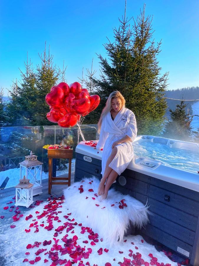 Be Be Chalet - Premium Jacuzi & Private Pool Bukovel Extérieur photo