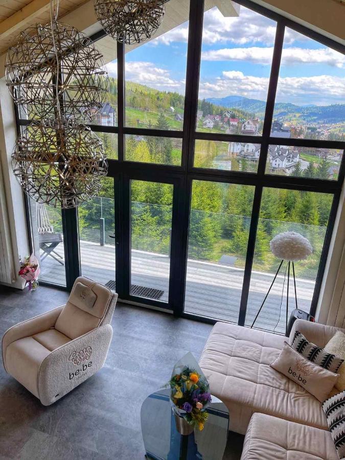 Be Be Chalet - Premium Jacuzi & Private Pool Bukovel Extérieur photo