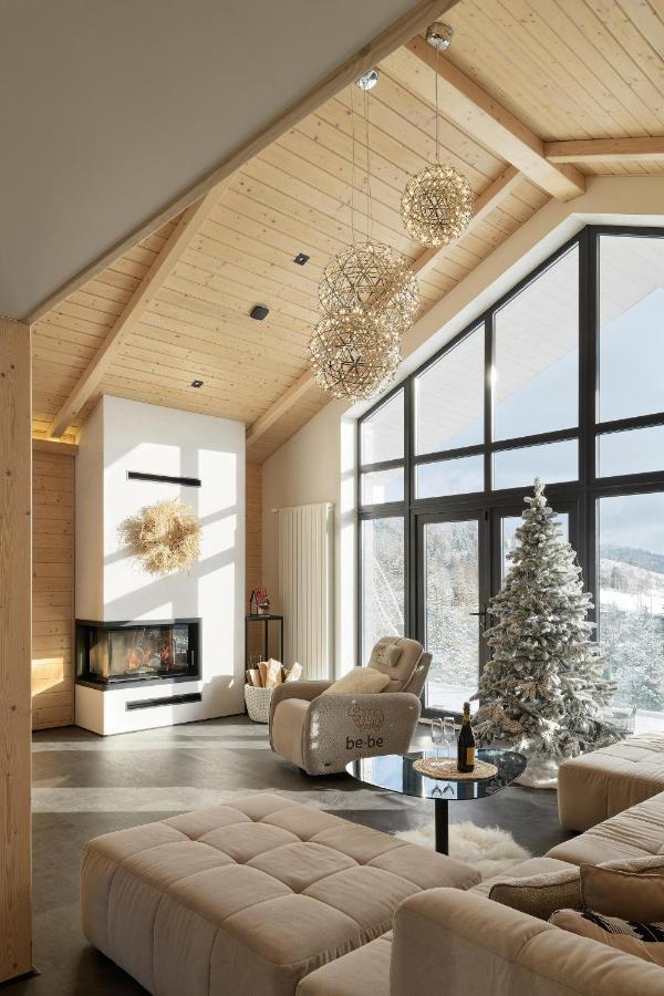 Be Be Chalet - Premium Jacuzi & Private Pool Bukovel Extérieur photo
