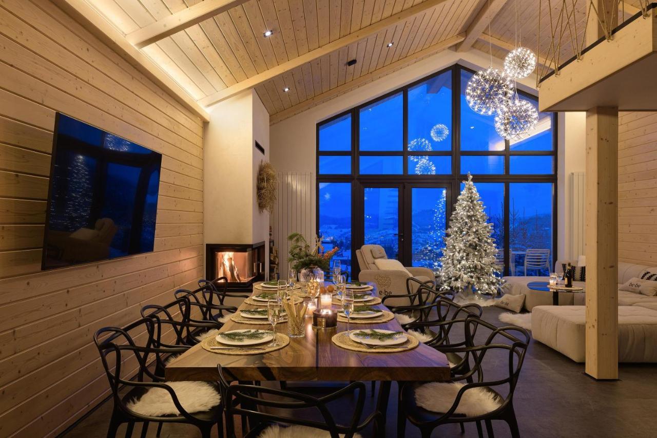 Be Be Chalet - Premium Jacuzi & Private Pool Bukovel Extérieur photo