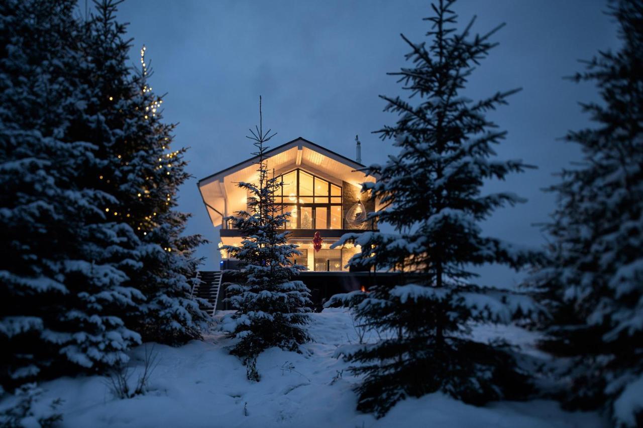 Be Be Chalet - Premium Jacuzi & Private Pool Bukovel Extérieur photo