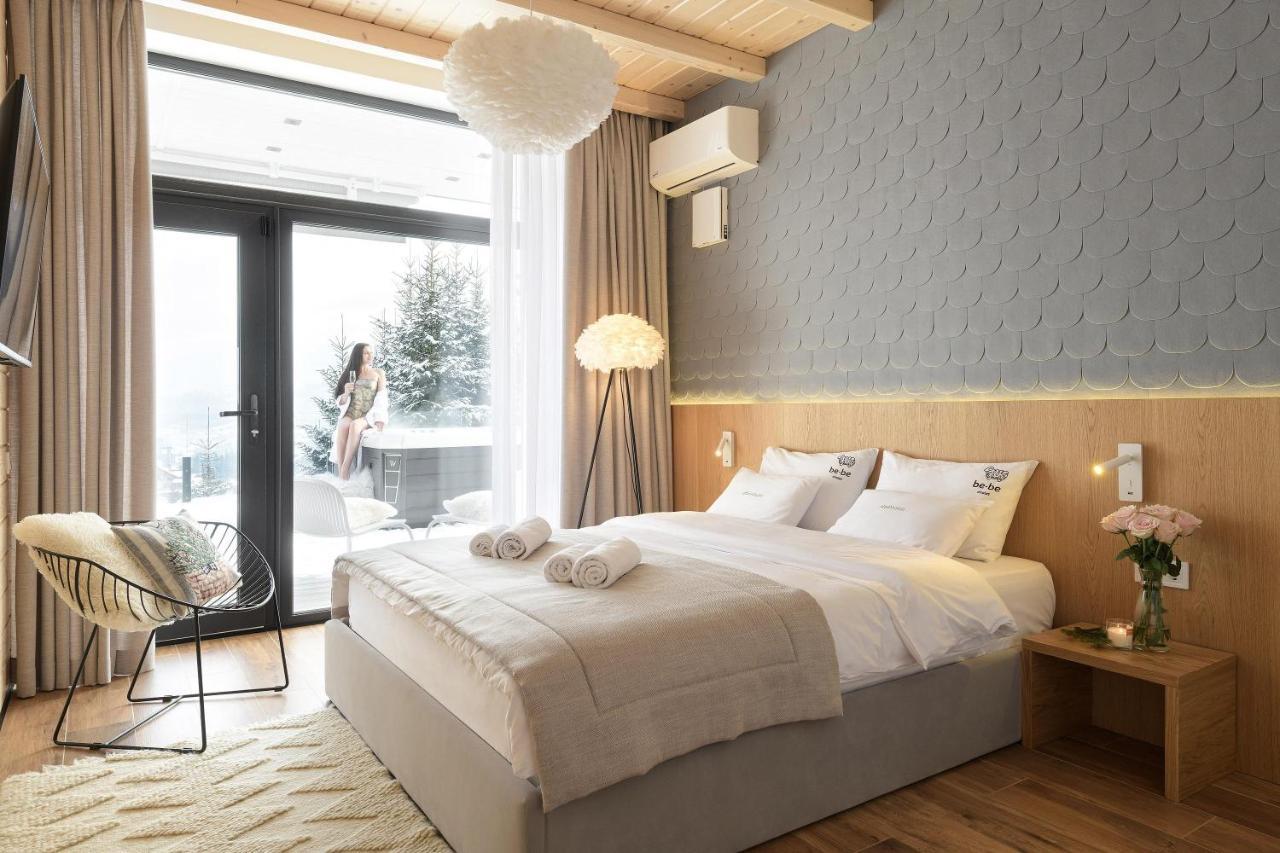 Be Be Chalet - Premium Jacuzi & Private Pool Bukovel Extérieur photo